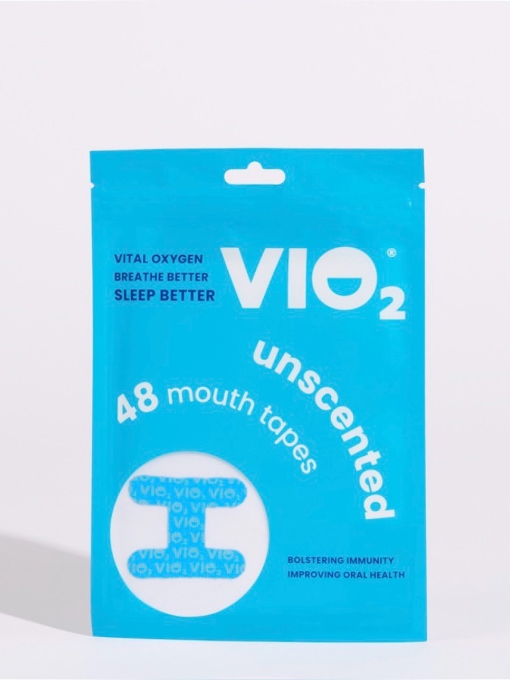 VIO2 VIO2Tape Unscented Mouth Tape – 48 mouth tapes